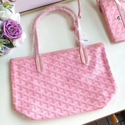 Goyard Leather Pink Tote Shopper Bag,30CM - 고야드 레더 핑크 토트 쇼퍼백,GYB0044,30CM