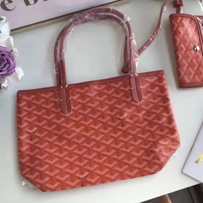 Goyard Leather Orange Tote Shopper Bag,30CM - 고야드 레더 오렌지 토트 쇼퍼백,GYB0047,30CM