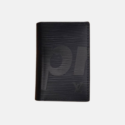Louis Vuitton 2018 Supreme Pocket Organiser M60642 - 루이비통 슈프림 포켓 오가니저 카드지갑 LOU0499  7CM