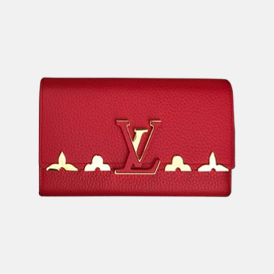 Louis Vuitton 2018 Ladies Capucines Compact Wallet M64551 -  루이비통 카푸신 컴팩트 월렛 지갑 LOU0502  20CM