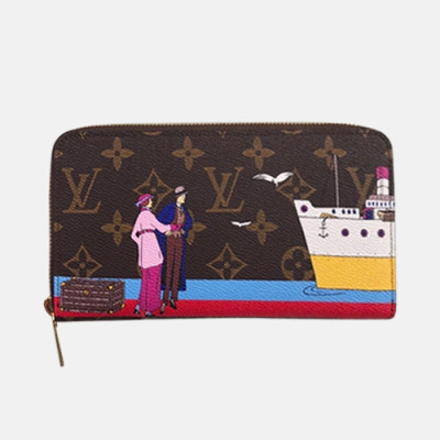 [매장판] Louis Vuitton 2018 Ladies Monogram Sarah Wallet M62135 - 루이비통 신상 모노그램 사라 월릿 LOU0514 19.5CM