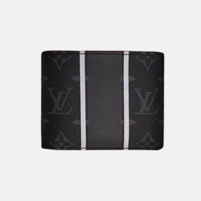 Louis Vuitton 2018 Mens Pocket Organiz Wallet M64439 - 루이비통 포켓오거나이저 모노그램 이클립스 플레쉬 LOU0541  11.5CM