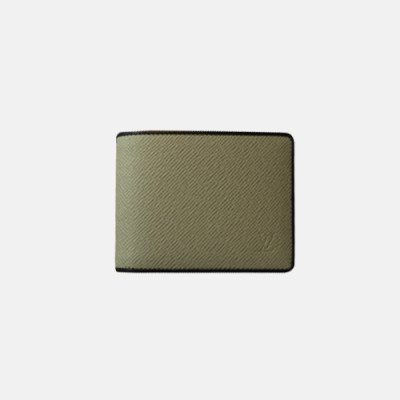 [인기상품] Louis Vuitton 2018 Mens Multiple Wallet Taiga Leather M30561 - 루이비통 타이가 멀티플 월릿 LOU0561 11.5CM
