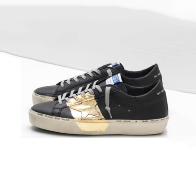 Golden Goose 2018 Hyista Sneakers Black - 골든구스 하이스타 스니커즈 블랙 GOL008 ,Size (225 - 275)