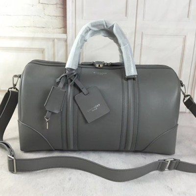 Givenchy Leather Boston Bag,43CM - 지방시 레더 남여공용 보스턴 여행가방,28671,43CM,그레이