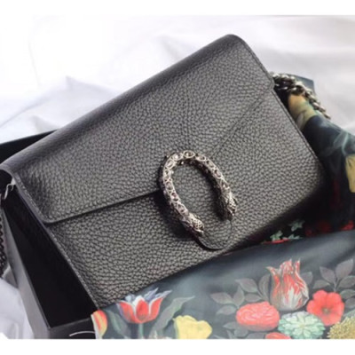 Gucci Dionysus Chain Shoulder Bag,20CM - 구찌 디오니소스 체인 숄더백 GUB0143,20cm,블랙