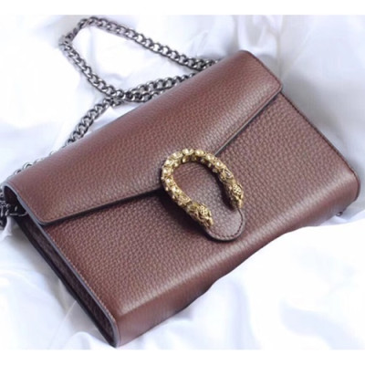 Gucci Dionysus Chain Shoulder Bag,20CM - 구찌 디오니소스 체인 숄더백 GUB0145,20cm,브라운