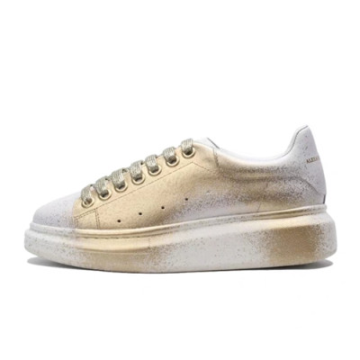 Alexander McQueen 2018 Glitter Sneakers - 알렉산더맥퀸 글리터 스니커즈 골드 QEEN0026X ,Size (220 - 280)