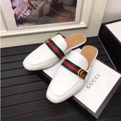 Gucci 2018 Princeton Blapper White - 구찌 프린스타운 블로퍼 화이트 Guc0374 ,Size (220 - 285)
