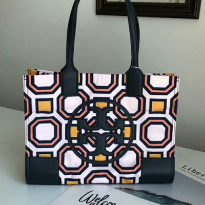 Tory Burch Nylon Tote Shopper Bag,34cm - 토리버치 나일론 토트 쇼퍼백 TBB0066,34cm,2색(핑크,블루)