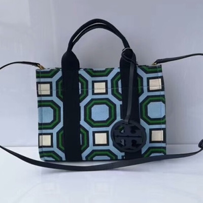 Tory Burch Blue Tote Shoulder Bag,30cm - 토리버치 블루 토트 숄더백 TBB0071,30cm