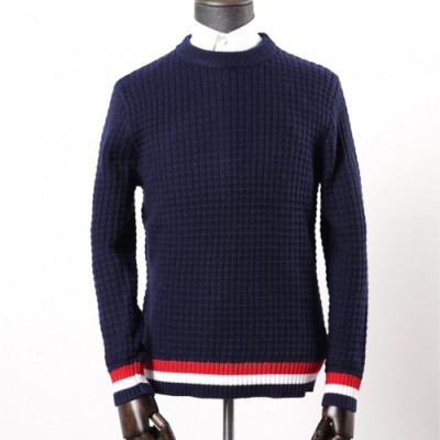 2018/19 Moncler Mens Cotton Round Sweater - 몽클레어 남성 코튼 라운드 스웨터 Moc0124x.Size(M - 2XL)네이비
