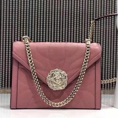 Michael Kors Leather Whitney Chain Shoulder Bag,24cm - 마이클 코어스 레더 위트니 체인 숄더백 MKB0140,24cm,핑크