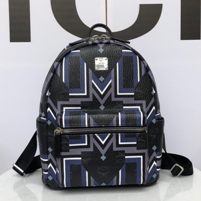 MCM Visetos Back Pack,26/34cm - 엠씨엠 비세토스 남여공용 백팩 MCMB0060, 26/34cm,블랙