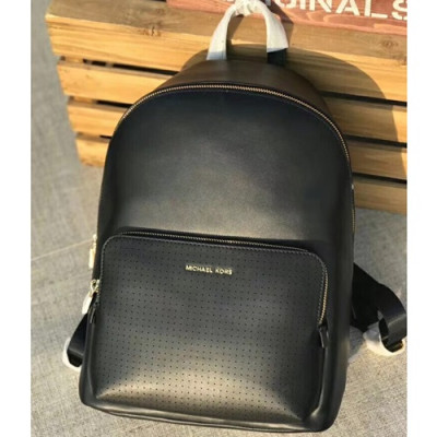 Michael Kors 2018 Leather Back Pack,26cm - 마이클 코어스 2018 레더 백팩 MKB0238,26cm,블랙