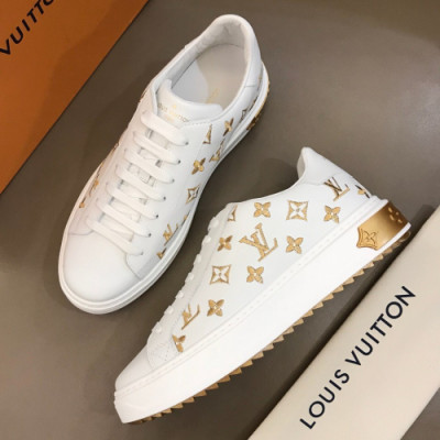 [커스텀급] Louis Vuitton 2018 White Sneakers - 루이비통 신상 스니커즈 Lou0597x.Size(225 - 275)화이트