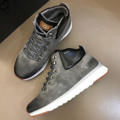 UGG 2018 Mens High-top Shoes - UGG 남성 하이탑 양털 슈즈 Ugg0055x.Size(245 - 270)그레이