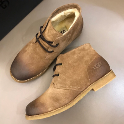 UGG 2018 Mens Ankle Boots - UGG 남성 양털 앵클부츠 Ugg0057x.Size(245 - 270)브라운