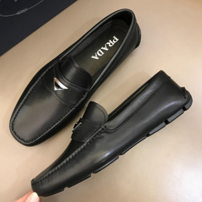 [매장판] Prada 2018 Mens Leather Loafer  - 프라다 남성 레더 로퍼 Pra0347x.Size(240 - 270)블랙