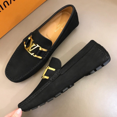 Louis Vuitton 2018 Mens Strap Leather Loafer  - 루이비통 남성 스트랩 레더 로퍼 Lou0612x.Size(240 - 270)블랙