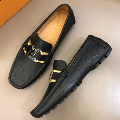 Louis Vuitton 2018 Mens Strap Leather Loafer  - 루이비통 남성 스트랩 레더 로퍼 Lou0613x.Size(240 - 270)블랙