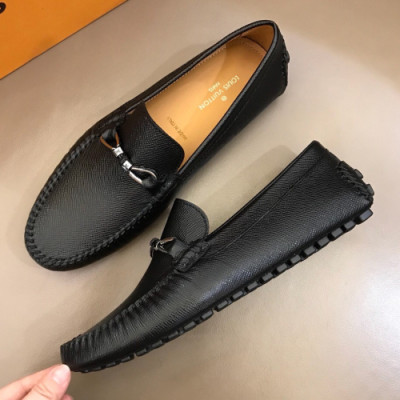 Louis Vuitton 2018 Mens Strap Leather Loafer  - 루이비통 남성 스트랩 레더 로퍼 Lou0615x.Size(240 - 270)블랙