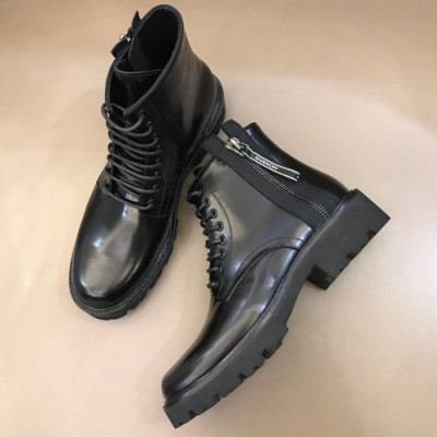 Givenchy 2018 Mens Leather Ankle Boots - 지방시 남성 레더 앵클부츠 Giv0073x.Size(240 - 270)블랙