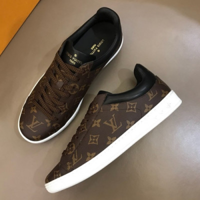 Louis Vuitton 2018 Monogram Leather Sneakers - 루이비통 신상 모노그램 레더 스니커즈 Lou0626x.Size(240 - 270)브라운