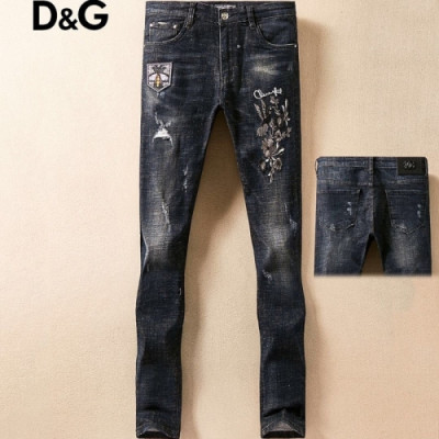Dolce&Gabbana Mens Denim Pants - 돌체앤가바나 남성 슬림 청바지 - dol131x