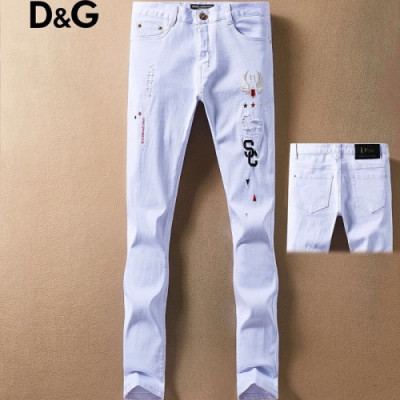 Dolce&Gabbana Mens Denim Pants - 돌체앤가바나 남성 슬림 청바지 - dol132x