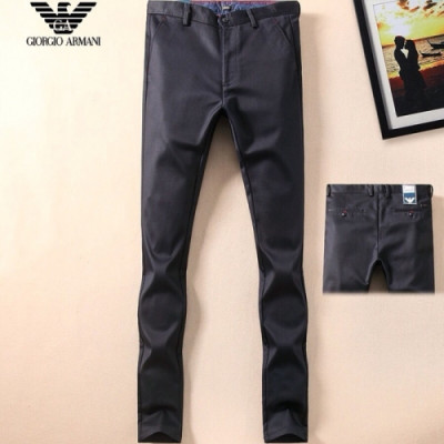 Armani 2018 Mens Cotton Pants - 알마니 남성 신상 코튼 팬츠 Arm0113x. Size(29 - 42)2컬러(네이비,브라운)