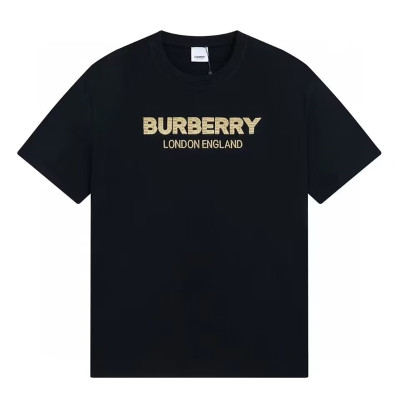 Burberry 2023 MM/WM Cotton Crest Tshirt - 버버리 남여 크레스트 반팔티 Bur0348x.Size(XS - L)블랙