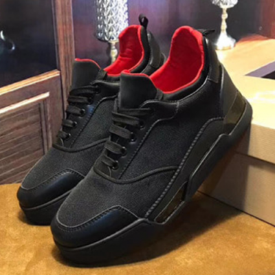 Christian Loubutin 2018 Orléans Leather Sneakers  - 크리스챤루부탱 오를레앙 레더 스니커즈 블랙 Btin0031x.Size(240 - 290)
