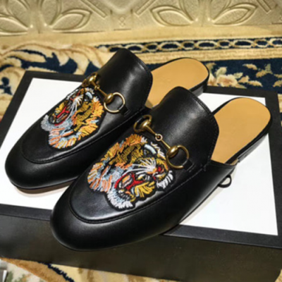 Gucci 2018 Tiger Embroidery Bloafer - 구찌 타이거자수 블로퍼 Guc0462x.Size(225 - 265)블랙