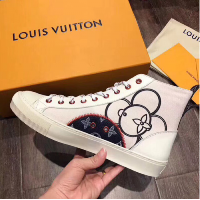 Louis Vuitton 2018 Forever High-top Sneakers - 루이비통 forever 하이탑 화이트 Lou0637x.Size(240 - 285)