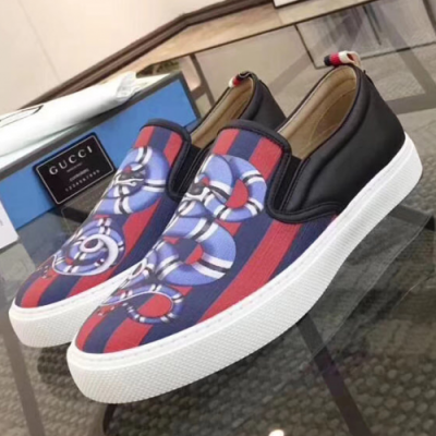 Gucci 2018 Snake Slip-on Red - 구찌 스네이크 슬립온 레드 Guc0471x.Size (240 - 290)