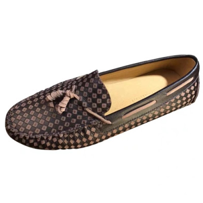 Louis Vuitton 2018 Mens Check Loafer Brown - 루이비통 체크 로퍼 브라운 Lou0639x.Size(240 - 285)