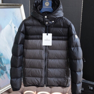 Moncler 2018 Mens Down Padding - 몽클레어 남성 다운 패딩 Moc0351x.Size(M - 3XL)2컬러(블랙/네이비)