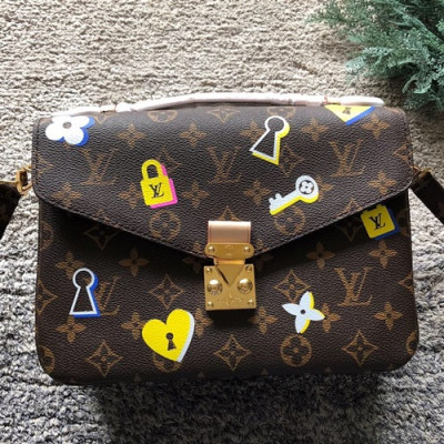 Louis Vuitton Pochette Metis Tote Shoulder Bag,25cm - 루이비통  포쉐트 메티스 토트 숄더백,M40780,LOUB0412 ,25cm,브라운