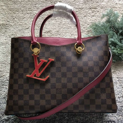 Louis Vuitton Riverside Tote Shoulder Bag,36cm - 루이비통 리버사이드 토트 숄더백  N40050,LOUB0414 ,36cm,브라운