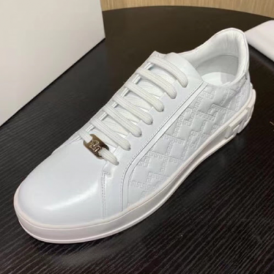 Versace 2018 Mens Signature Sneakers White - 베르사체 시그니쳐 스니커즈 화이트 Ver0101x.Size(240 - 280)
