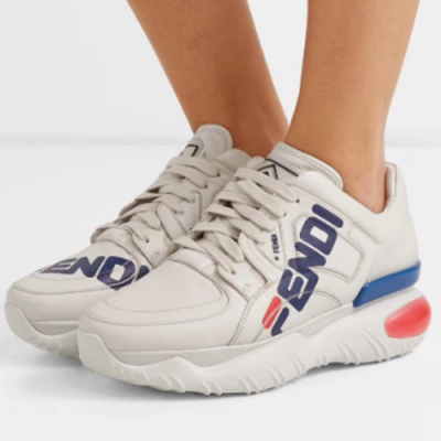 Fendi x Fila 2018 Logo Sneakers - 펜디 x 휠라 로고 스니커즈 Fen0077x.Size(225 - 280)화이트