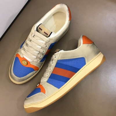 [1:1] Gucci 2019 Mens Ace Canvas Sneakers - 구찌 남성 신상 캔버스 스니커즈 Guc0518x.Size(240 - 270)블루