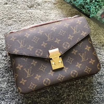 Louis Vuitton Pochette Metis MonogramTote Shoulder Bag,25cm - 루이비통 포쉐트 메티스 모노그램 토트 숄더백 M40780,LOUB0443,25cm,브라운