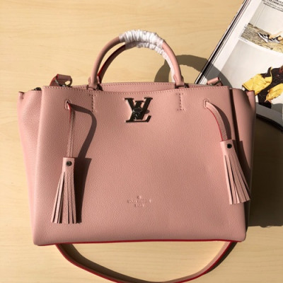 Louis Vuitton Lock Me 2 Tote Shoulder Bag,38cm - 루이비통 락미 2 토트 숄더백 M54569,LOUB0448,38cm,핑크