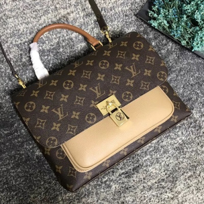 Louis Vuitton Marignan Monogram Messenger Tote Shoulder Bag,29cm - 루이비통 마리냥 모노그램 메신저 토트 숄더백 M44286,LOUB0482 ,29cm,브라운+베이지