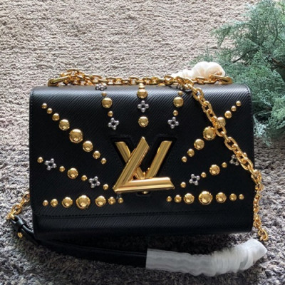 Louis Vuitton Twist Chain Shoulder Bag,23cm - 루이비통 트위스트 체인 숄더백 M52510,LOUB0493 ,23cm,블랙