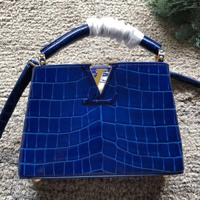 Louis Vuitton Capucines Shoulder Bag,21/27cm - 루이비통 카푸신 숄더백  M48865,LOUB0541 ,21/27cm,블루