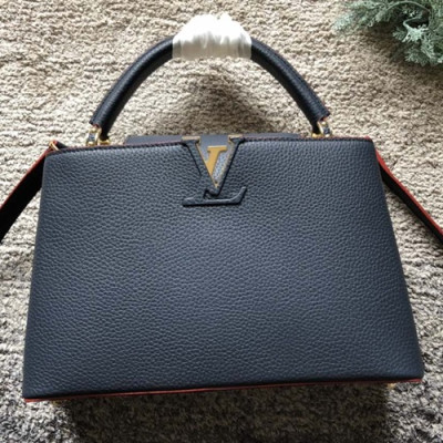 Louis Vuitton Capucines Tote Shoulder Bag,27/31cm - 루이비통 카푸신 토트 숄더백  M94517,LOUB0563 ,27/31cm,네이비