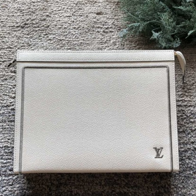 Louis Vuitton Clutch Bag,27cm - 루이비통 남여공용 클러치백, M30577,LOUB0565 ,27cm,화이트